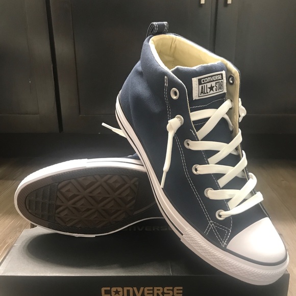 womens blue converse